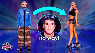Simon Was BORED Out Of His Mind... Until She RIPPED Her Clothes Off!