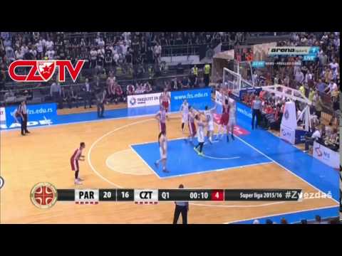 KK Partizan - KK Crvena zvezda Telekom | Zakucavanje: Dangubić | Final Game 4 2016