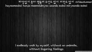 Almeng - Let's forget 잊자 (Three Days OST Part. 3) [ENGSUB + Hangul + Romanized Lyrics] HD 720p