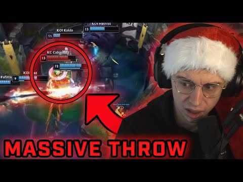 MASSIVE THROW!? - KCORP VS KOI GAME 3 REVIEW