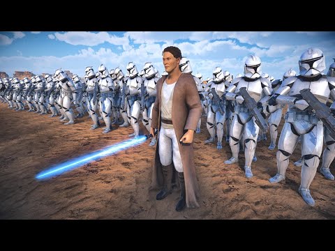 Jedi & Clones vs 1 Million Zombies - UEBS 2