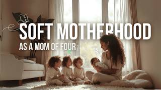 How To Be a SOFT Mom When You’re OVERSTIMULATED 24/7 // Dreamy Motherhood Motivation 🫶🏼🤍🕊️