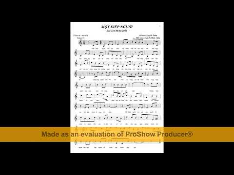 Một kiếp người Sheet - Nguyễn Minh Châu