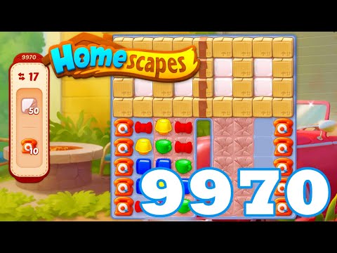 Homescapes Level 9970 HD 3 - match puzzle game | Gameplay Walkthrough | android | GameGo Game | IOS