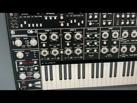 Oberheim OB 1 Software vs Hardware comparison.