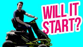 Testing the Ryobi Electric Riding Lawn Mower Lithium Battery Conversion 3 years later