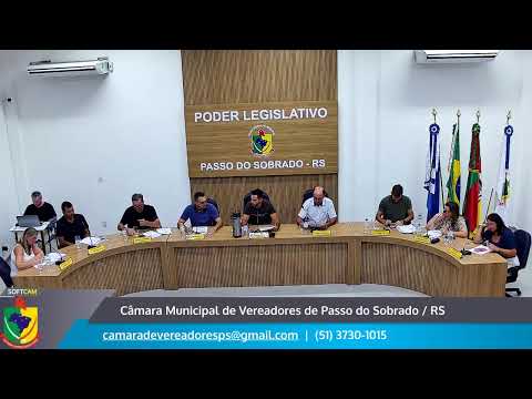 Câmara de Vereadores de Passo do Sobrado - 59ª Sessão Ordinária