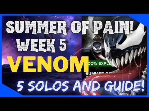 Venom! - Summer Of Pain Week 5 Guide, 5 Solos And Best Options!