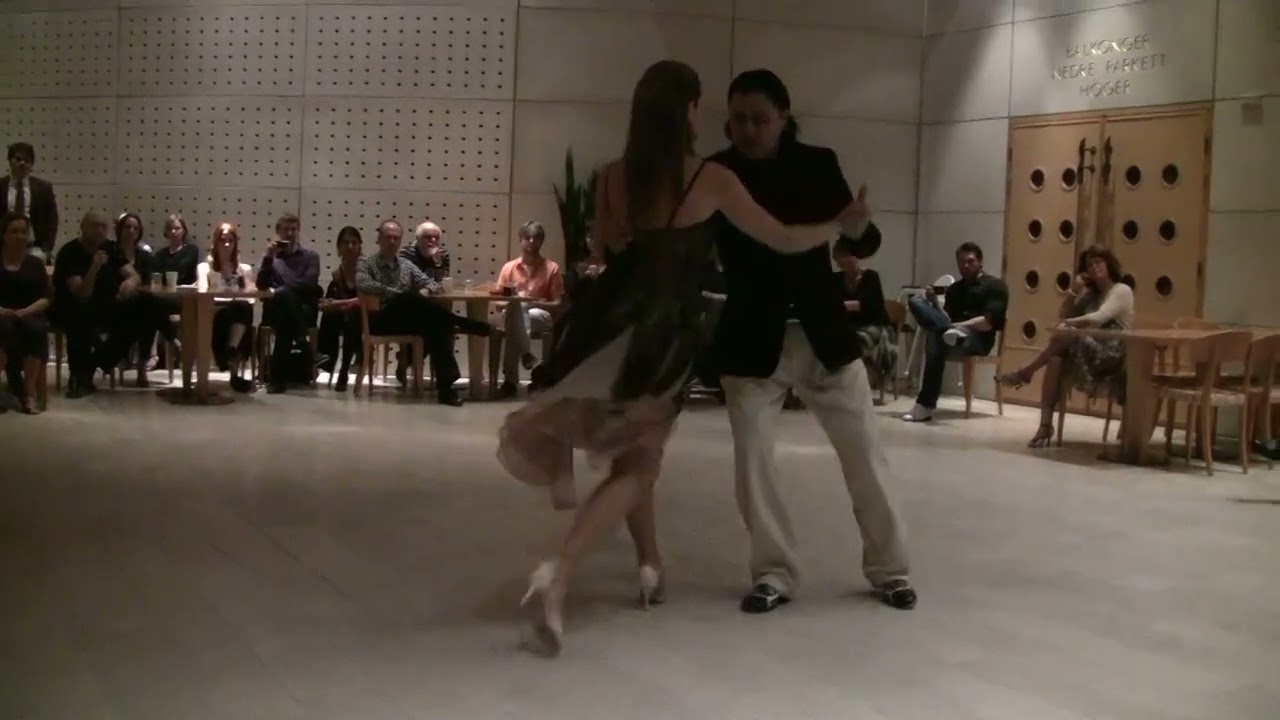 Héctor Corona och Silvina Machado på Gourmet Blå i april 2010