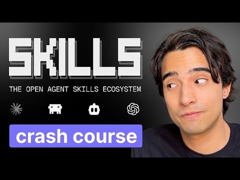 Claude Code Skills & skills.sh - Crash Course