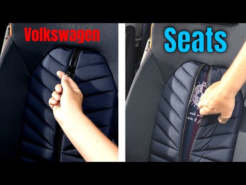 Volkswagen ID 3 GTX FIRE+ICE Seats Looks Like It Has a Jacket