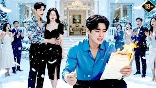 He catches his wife cheating, leaves her and marries a beautiful CEO. His ex cries in regret.