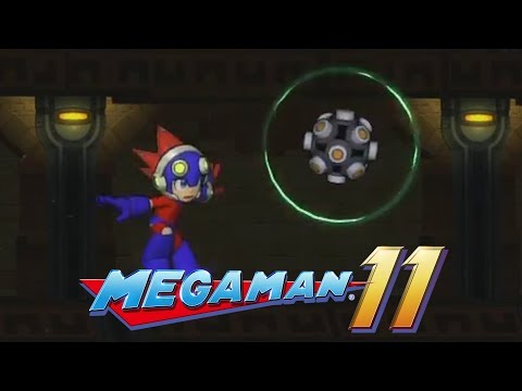 Mega Man 11 - Chain Blast Special Weapon Video, Score Attack & Jump Saver Modes Revealed by Website!