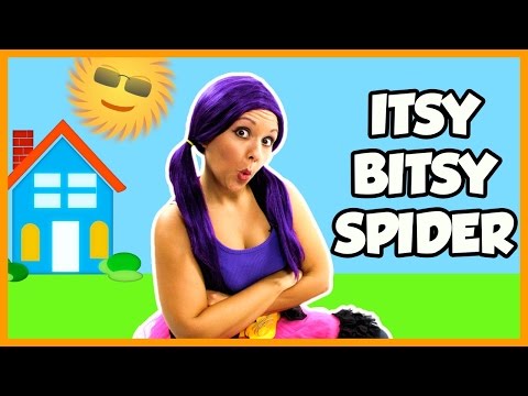 Itsy Bitsy Spider Song | Incy Wincy Spider Nursery Rhyme Kids Song on Tea Time with Tayla