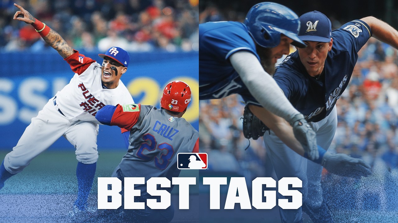 The BEST TAGS in MLB history! 😮‍💨 (Which tag was the smoothest?) | MLB Highlights