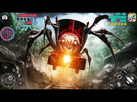 Monster Spider Train Survival
