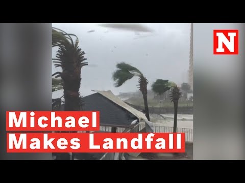 Video Shows Building Debris Fly As Hurricane Michael Rips Through Panama City, Florida