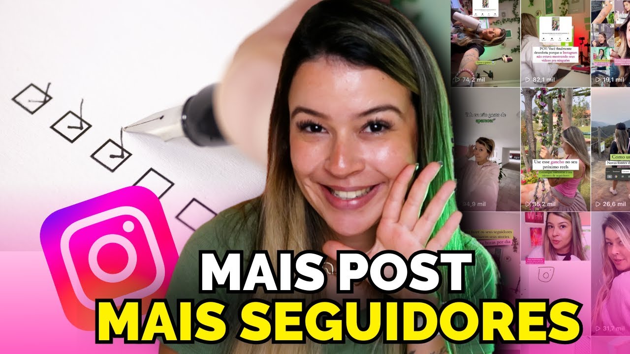 🔥Produza MAIS CONTEÚDO com Menos Esforço: Estratégias para Ganhar Mais SEGUIDORES no Instagram