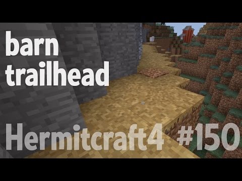 Barn Trailhead and Recording Space Updates — Hermitcraft 4 ep 150
