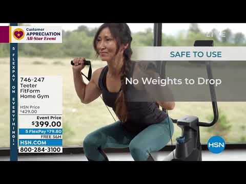 HSN | Teeter FitForm Home Gym Premiere 04.24.2022 - 05 PM