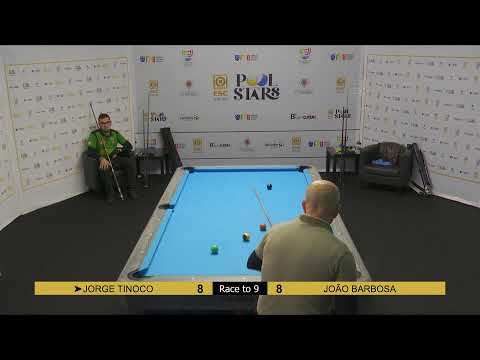 1º ESC Online PoolStars - Quartos de Final - Jorge Tinoco x João Barbosa
