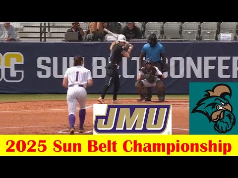 James Madison vs Coastal Carolina Softball Game Highlights, 2025 Sun Belt Championship
