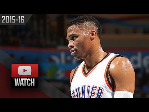 Russell Westbrook Full Highlights vs Nets (2015.11.25) - 27 Pts, 13 Ast, BEAST!