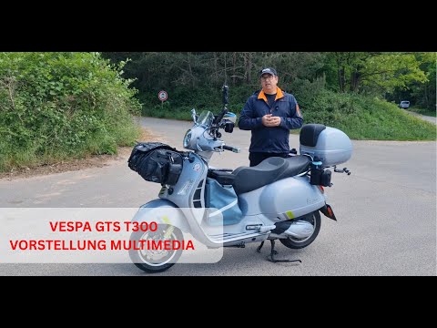 Vespa GTS T300 - Vorstellung Multimedia & Accessoires
