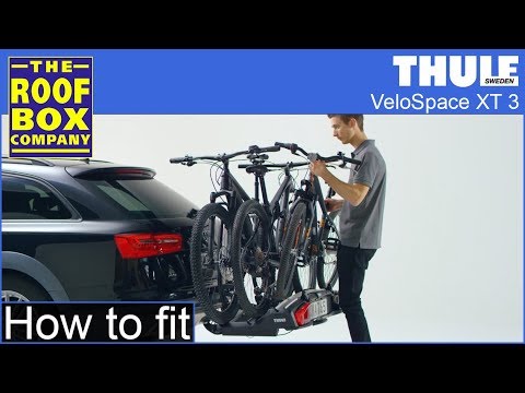 How to fit the Thule VeloSpace XT 3 + Thule VeloSpace XT Adapter