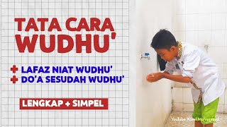 Download lagu BELAJAR TATA CARA WUDHU BESERTA SUNNAH - Lengkap Dengan Lafaz Niat Wudhu dan Doa Sesudah Wudhu mp3