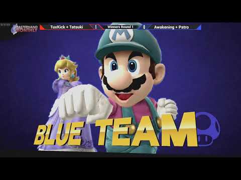 MHM:0818 [Wii U] - TuxKick + Tatsuki (Red) vs Awakening + Patro (Blue) - Winners Round 1