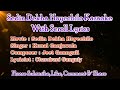 Sedin Dekha Hoyechilo Bengali Original Karaoke With Scroll Lyrics