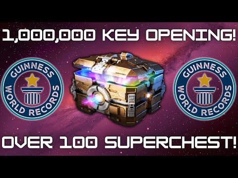 Opening 1,000,000 Keys in War Robots! (World Record)