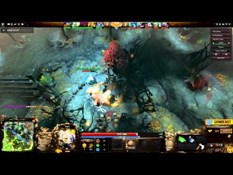 Dota 2 - Jungle Support Pulling Tiny