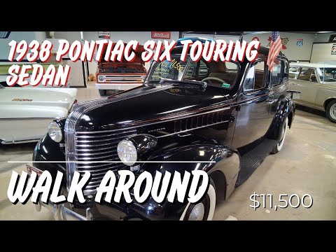 For Sale 1938 Pontiac Six Touring Sedan