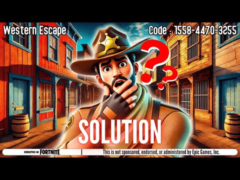 SOLUTION WESTERN ESCAPE / ITS NETOH (Code : 1558-4470-3255)
