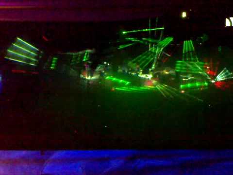 VuuV Festival 2009 - Lasers on the Main Floor from above