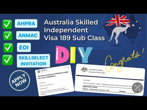 Step-by-Step PR Subclass 189 visa application to Australia! 🇦🇺 #australia #aurn #permanentresident