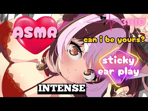 [3DIO ASMR] vtuber LICKS DEEP inside your ears *INTENSE*