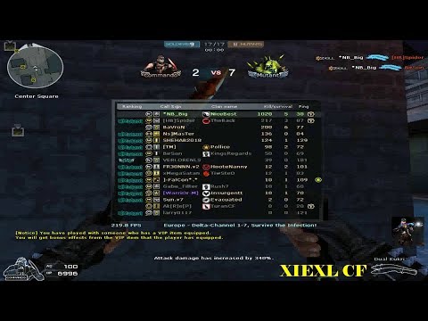 CF XIEXL: Steyr TMP-Rebel HMX Rooftop 1020 Kills GamePlay (By ABBY CF)