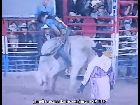 🇧🇷 Adriano Moraes x Imperador - Rodeio de Cajamar 1997 #rodeio #rodeo