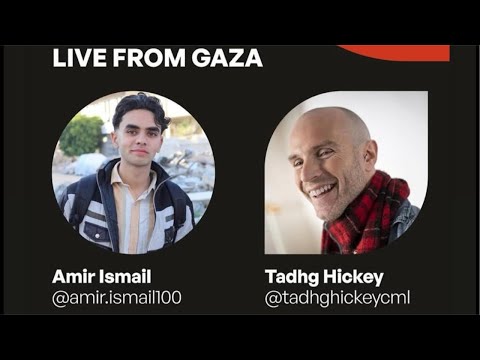 🔴A livestream interview with Tadhg hickey about Gaza 🇵🇸❤️‍🩹🇮🇪