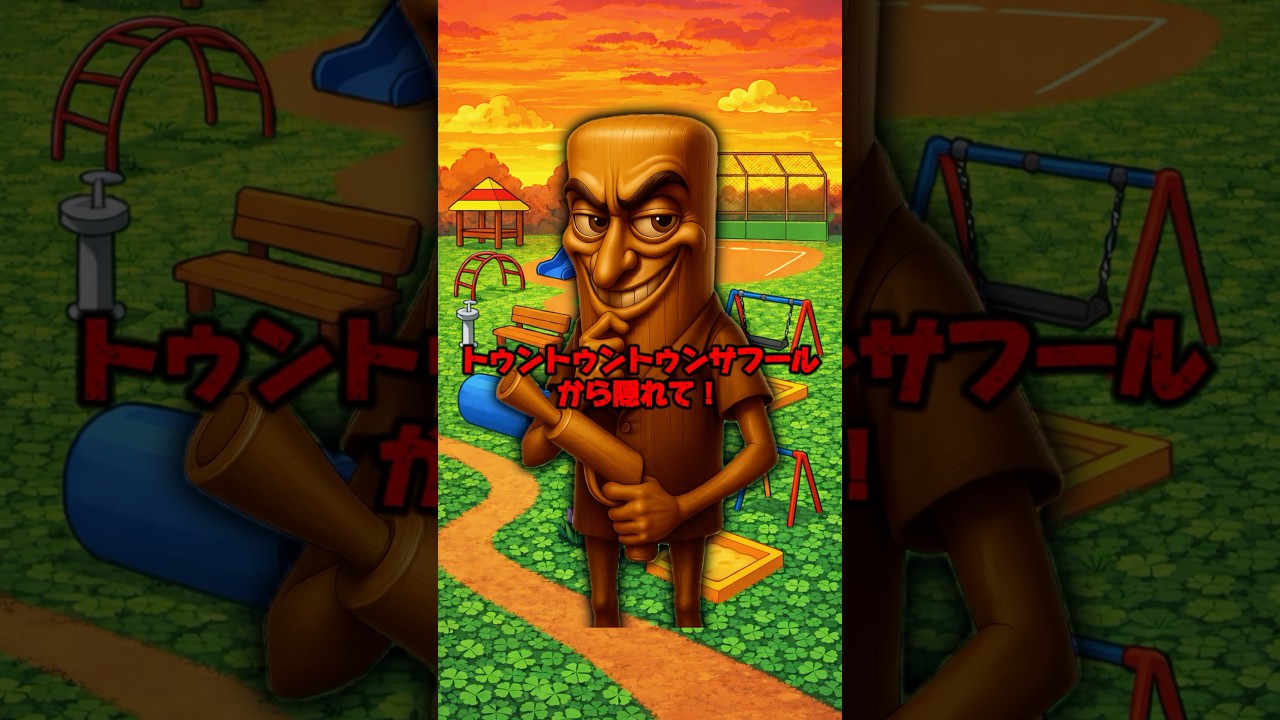 トゥントゥントゥンサフールから隠れて！#クイズ #italianbrainrot #ゲーム #暇つぶし