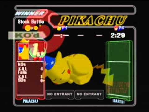 Kal (Marth) vs Axe (Pikachu)