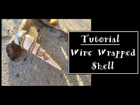 Wire Wrapping Tutorial: Shell Pendant