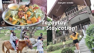 Tagaytay 🏞 Canyon Woods, Picnic Grove, Windmill, Bag of Beans, Horseback Riding ❤︎ | Emmy Lou
