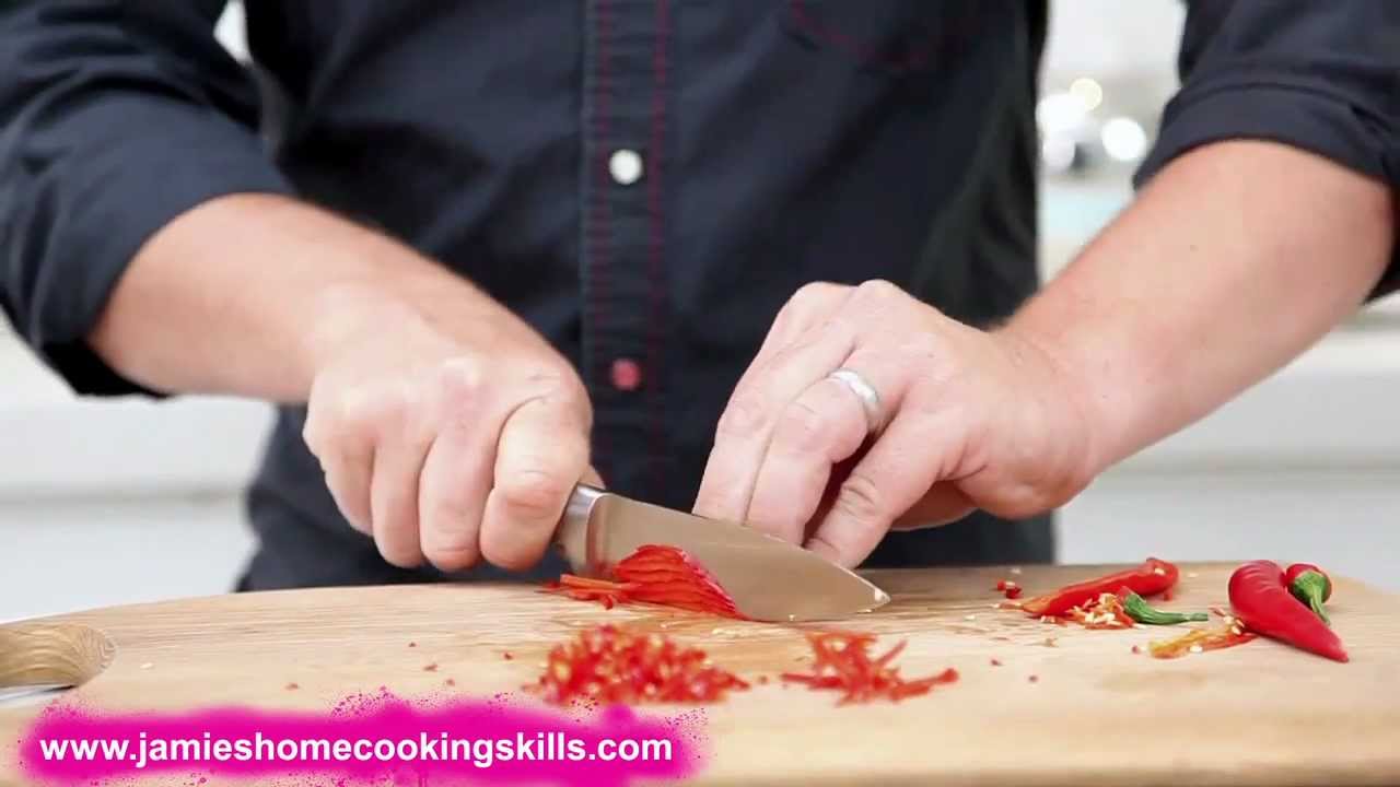 How to prepare a fresh chilli: Jamie Oliver