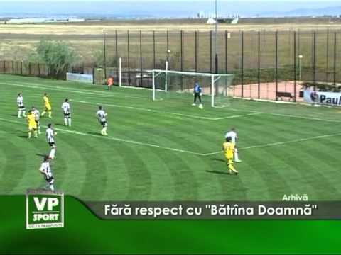 Fara respect cu “Batrina Doamna”