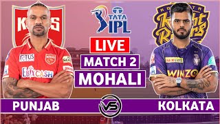 IPL Live: PBKS vs KKR Live Scores & Commentary | Punjab Kings vs Kolkata Knight Riders Live Scores
