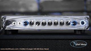 Video thumbnail for Gallien-Krueger MB 800 Bass Head by N Stuff Music